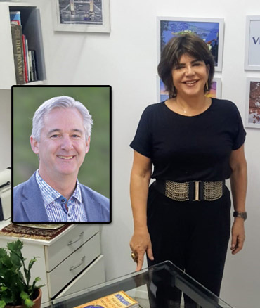 Palestra High School Maria Cristina Buchala e Rob Schoen