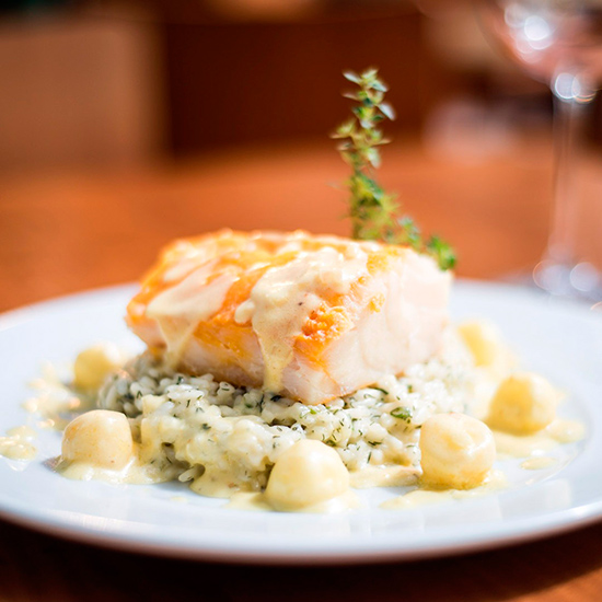 Haddock com toque de champanhe Club Athletico Paulistano